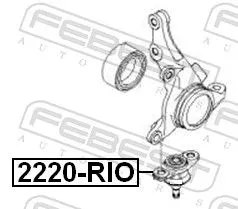 FEBEST Ball Joint (2220-RIO)