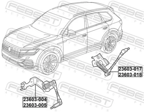 FEBEST Sensor, headlight levelling (23603-004)