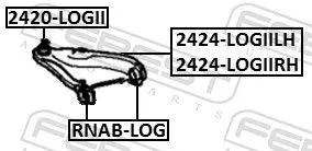FEBEST Ball Joint (2420-LOGII)