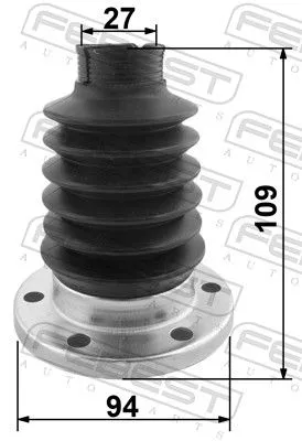 FEBEST Bellow, drive shaft (2615-OCT)