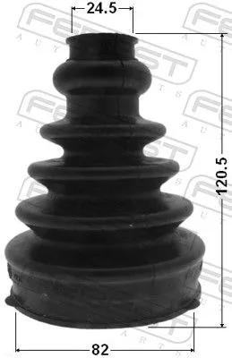 FEBEST Bellow Kit, drive shaft (2715-S80RH)