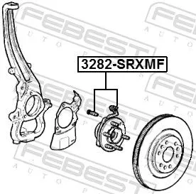FEBEST Wheel Hub (3282-SRXMF)