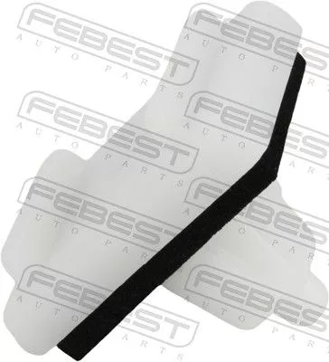 Clip, trim/protection strip