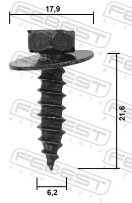 FEBEST Engine Guard/Skid Plate (88570-223)