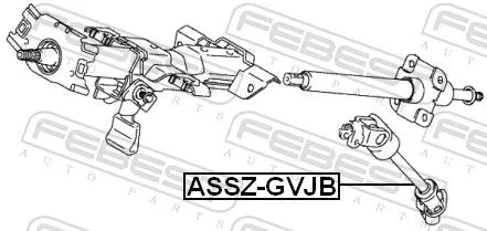 FEBEST Steering Shaft (ASSZ-GVJB)