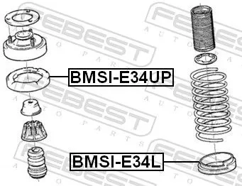 FEBEST Spring Seat (BMSI-E34L)