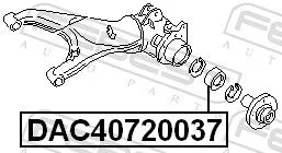 FEBEST Wheel Bearing (DAC40720037)