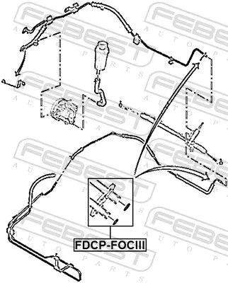 FEBEST Shaft Seal, power steering pump (FDCP-FOCIII)