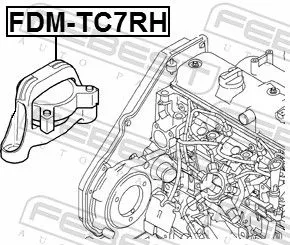 FEBEST Mounting, engine (FDM-TC7RH)