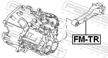FEBEST Mounting, manual transmission (FM-TR)