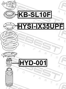 FEBEST Spring Seat (HYSI-IX35UPF)