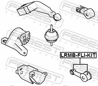 FEBEST Mounting, engine (LRMB-FLI-KIT)