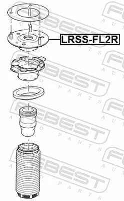 FEBEST Suspension Strut Support Mount (LRSS-FL2R)