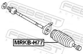 FEBEST Bellow, steering (MRKB-H77)