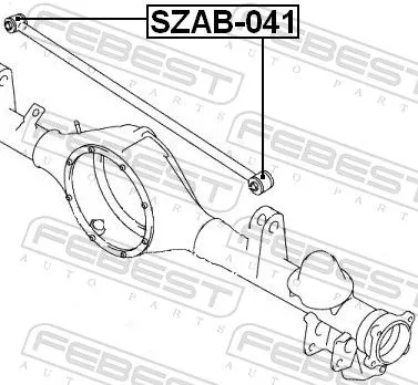FEBEST Mounting, control/trailing arm (SZAB-041)