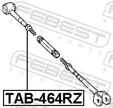 FEBEST Mounting, control/trailing arm (TAB-464RZ)