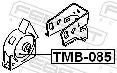 FEBEST Mounting, engine (TMB-085)