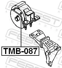 FEBEST Mounting, engine (TMB-087)