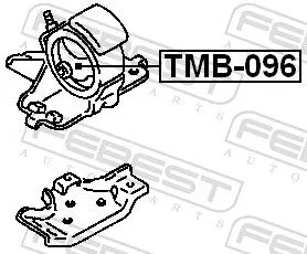 FEBEST Mounting, engine (TMB-096)