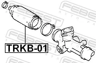 FEBEST Bellow, steering (TRKB-01)