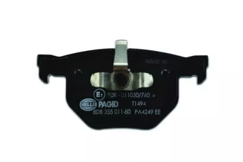 HELLA PAGID Brake Pad Set, disc brake (8DB 355 011-801)
