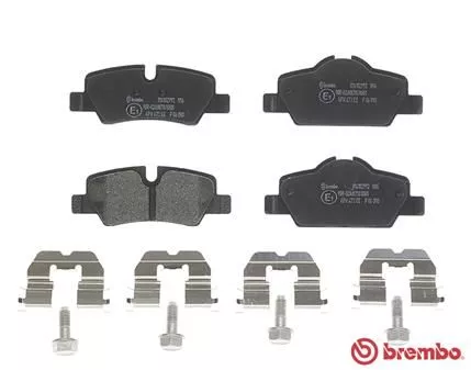 BREMBO Brake Pad Set, disc brake (P 06 090)
