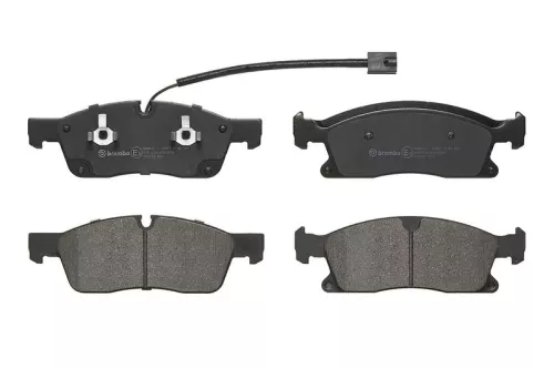 BREMBO Brake Pad Set, disc brake (P 48 001)
