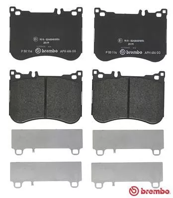 BREMBO Brake Pad Set, disc brake (P 50 114)