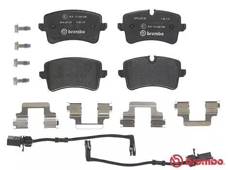BREMBO Brake Pad Set, disc brake (P 85 119)