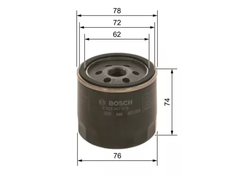 BOSCH Oil Filter (F026407078)