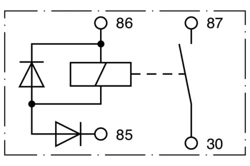 BOSCH Multifunctional Relay (0332002256)