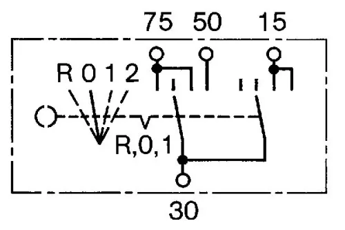 BOSCH Ignition Switch (0342309003)