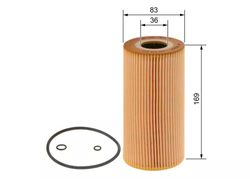 BOSCH Oil Filter (1457429278)