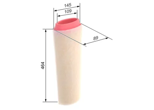 BOSCH Air Filter (1457433589)