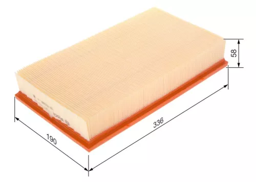 BOSCH Air Filter (1457433699)