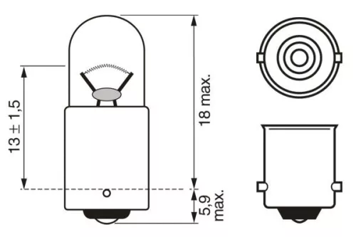 BOSCH Bulb (1 987 302 508)