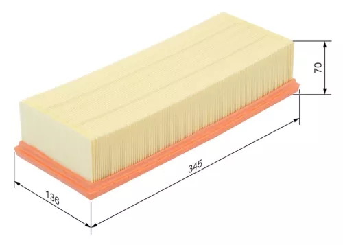 BOSCH Air Filter (1987429404)