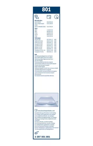 BOSCH Wiper Blade (3397001801)