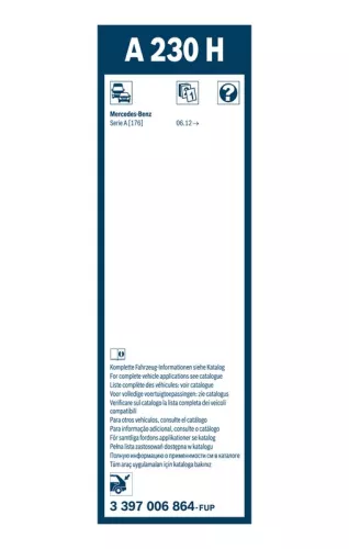 BOSCH Wiper Blade (3397006864)
