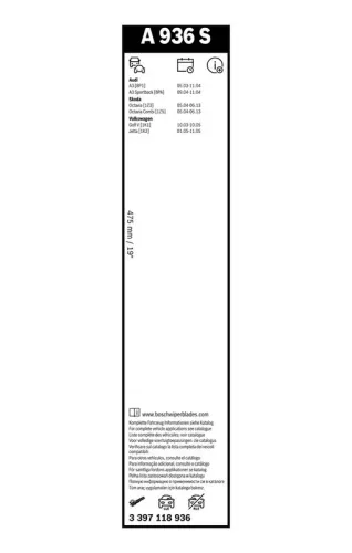 BOSCH Wiper Blade (3397118936)