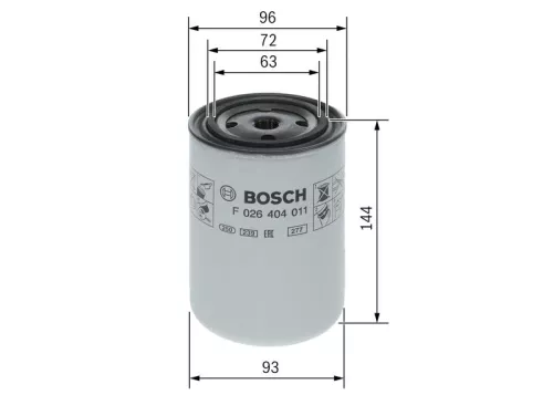 BOSCH Coolant Filter (F 026 404 011)