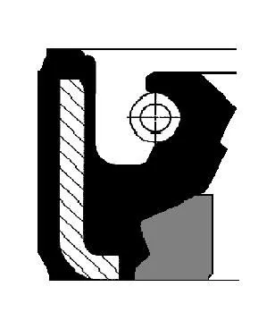 CORTECO Shaft Seal, steering gear (01026516B)