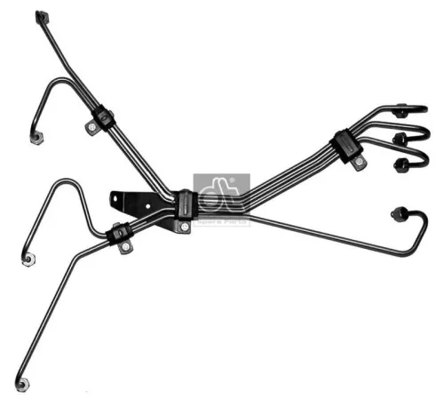 High Pressure Pipe Set, injection system