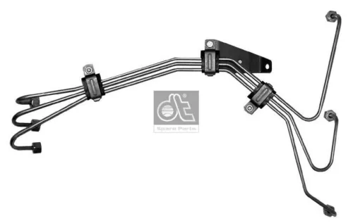 High Pressure Pipe Set, injection system