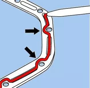 ELRING Gasket, housing cover (crankcase) (030.793)