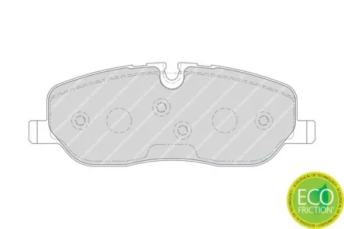 FERODO Brake Pad Set, disc brake (FDB1615)