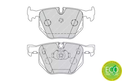 FERODO Brake Pad Set, disc brake (FDB1673)