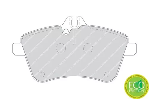 FERODO Brake Pad Set, disc brake (FDB1750)