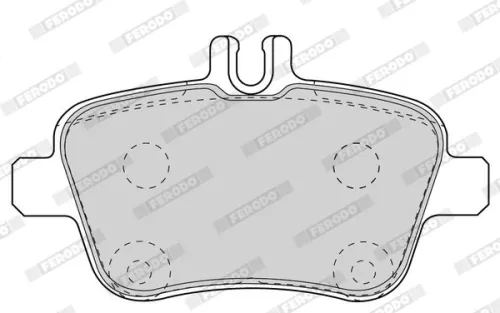FERODO Brake Pad Set, disc brake (FDB4163)