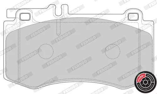FERODO Brake Pad Set, disc brake (FDB4694)